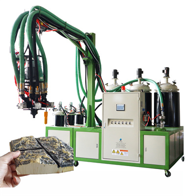 Máquina de espuma de poliuretano de PU de alta presión para cooperación entre Alemania y China de cuatro componentes