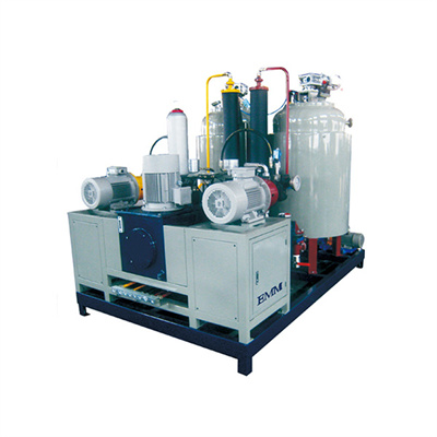 Máquina de inyección de espuma de poliuretano PU de alta presión para línea de estantes de vino tinto