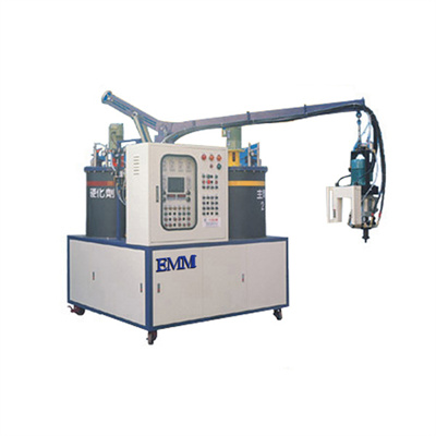 Máquina de inyección de prueba de relleno de espuma de poliuretano de alta presión con sistema de control PLC