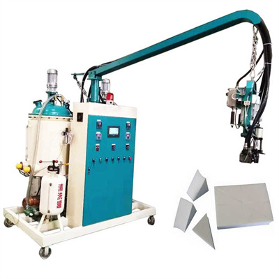 Máquina pulverizadora de poliuretano con cabezal mezclador importado para línea de producción de armarios de desinfección